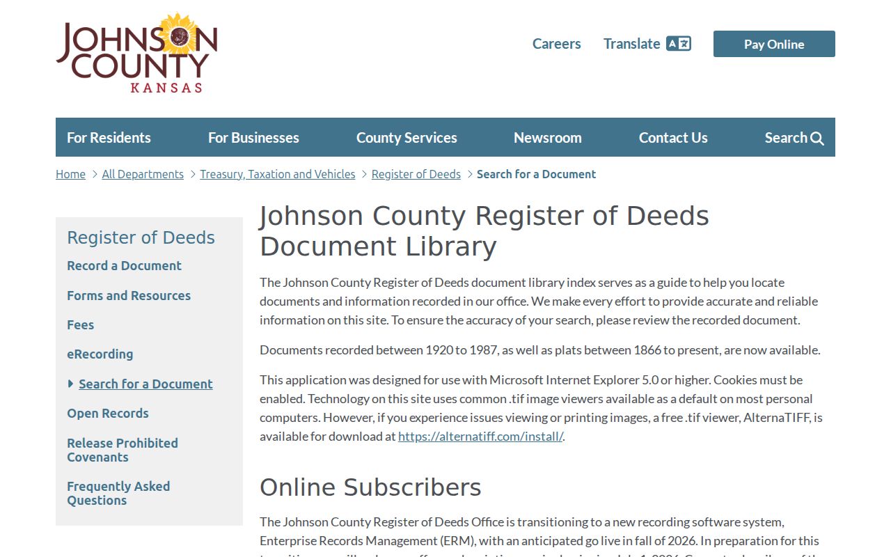 Leawood neighbors historical deed library