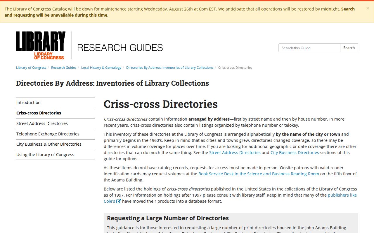 Leawood street directory criss-cross guide